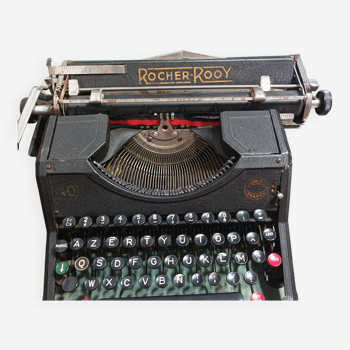 Old Rocher Rooy Functional Typewriter 1940s
