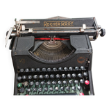 Old Rocher Rooy Functional Typewriter 1940s