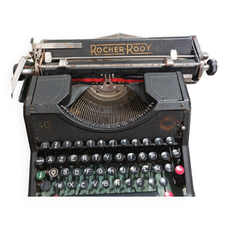 Old Rocher Rooy Functional Typewriter 1940s