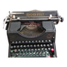 Ancienne Machine à écrire Fonctionnelle Rocher Rooy Années 40