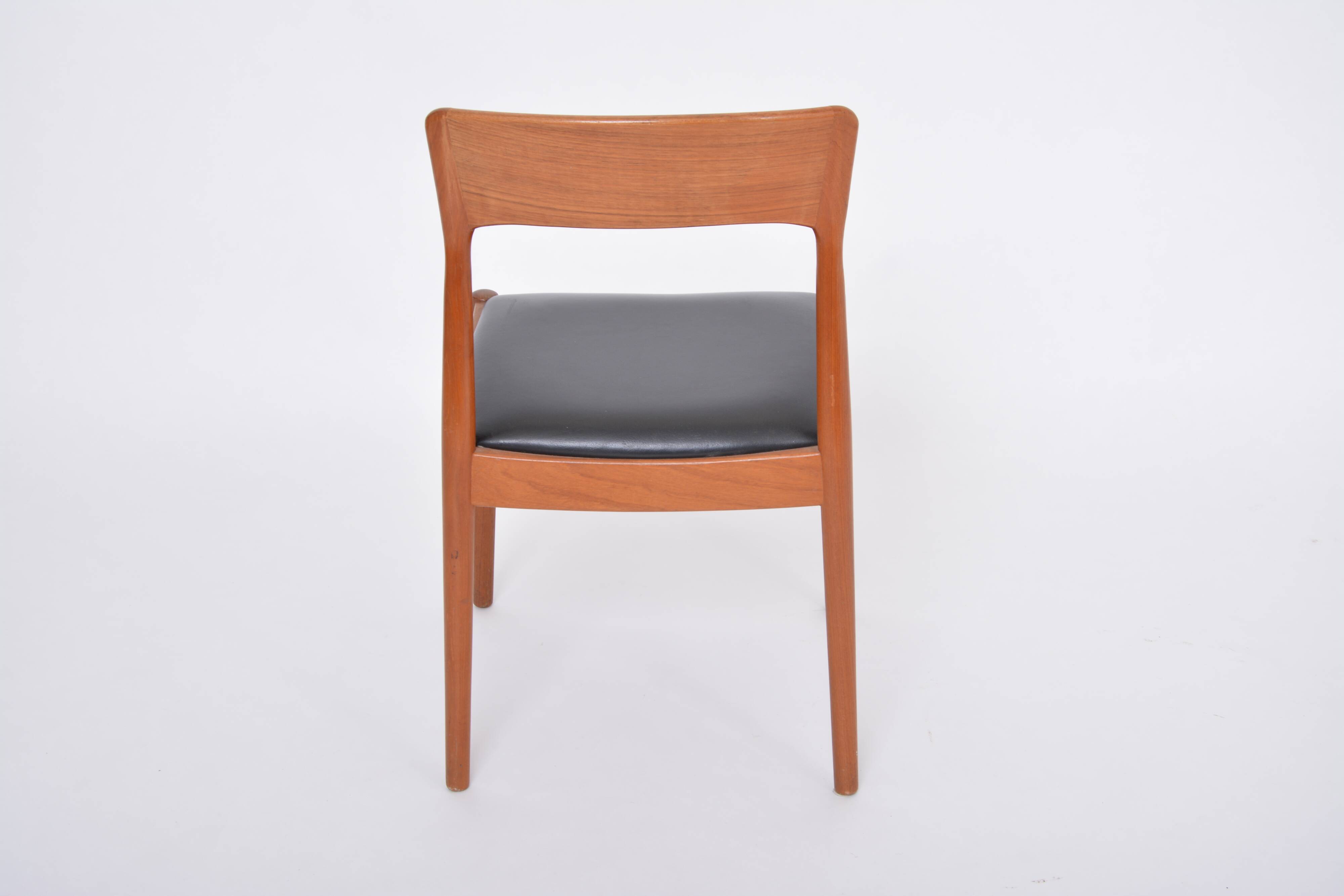 Single Danish Midcentury Modern Teak Chair