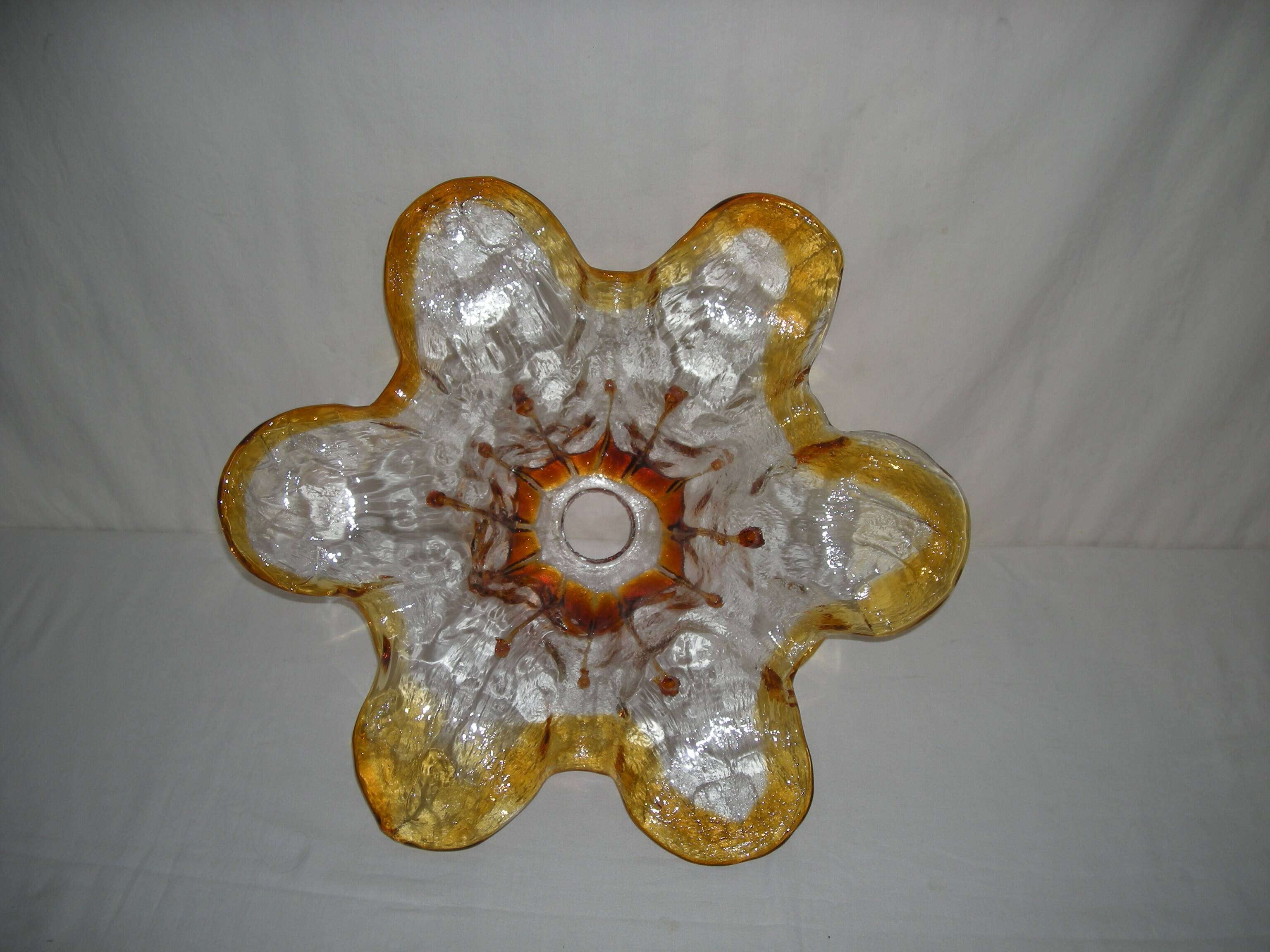 Mazzega pendant light from the 70s