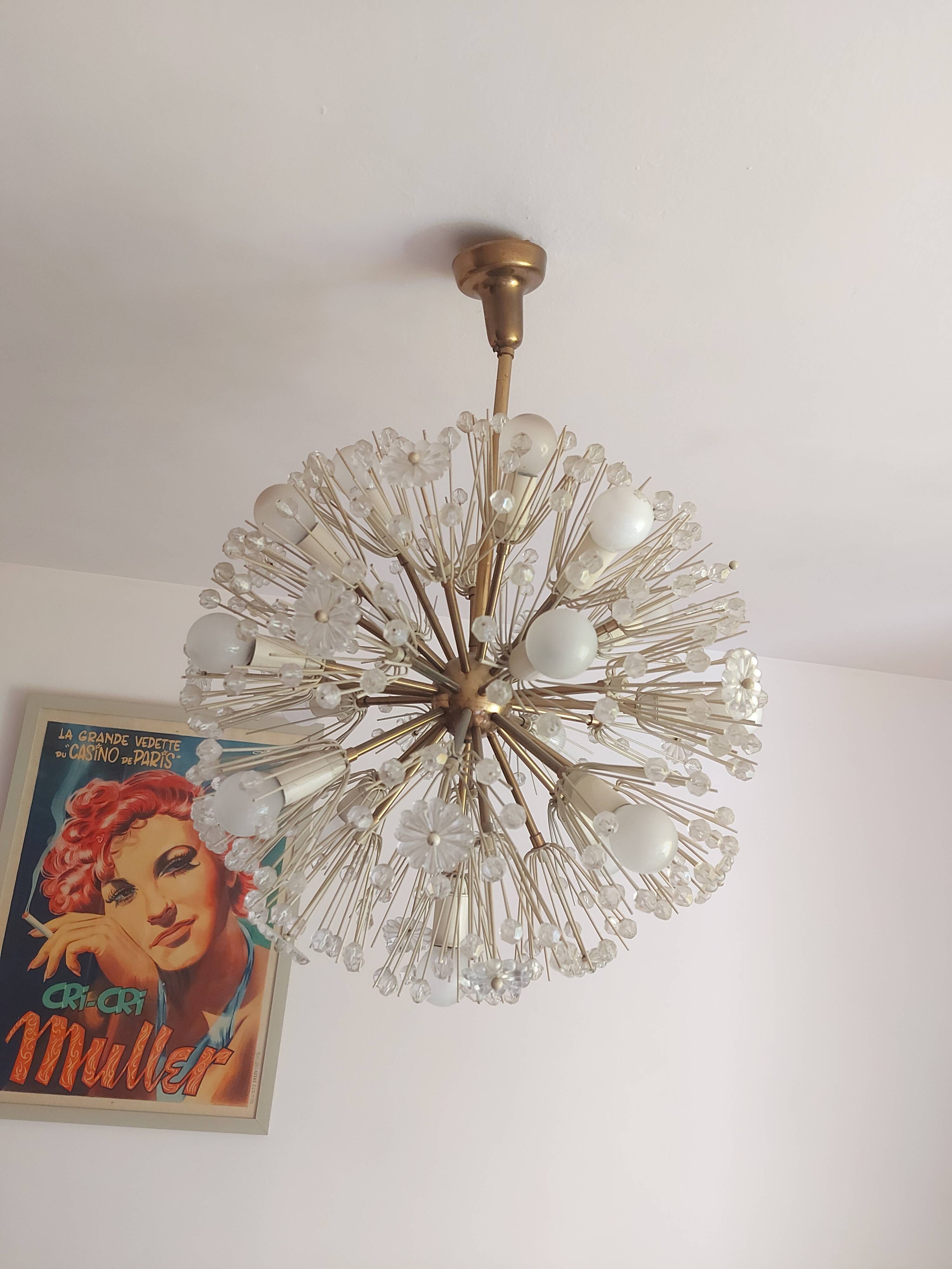 Suspension Emil Stejnar for Rupert Nikoll ( 16 lights )