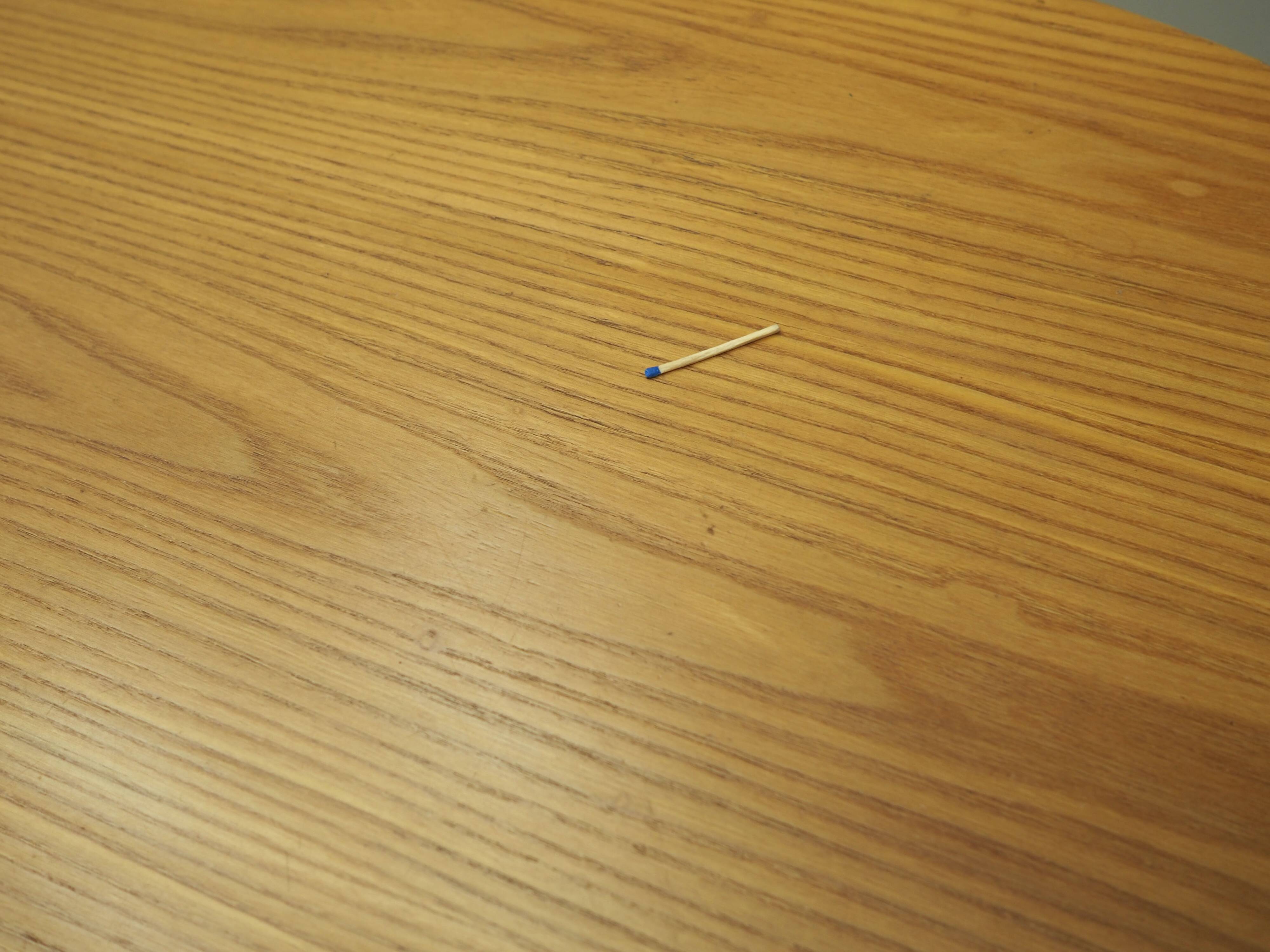 Oak desk, Italian design, 1970s, production: Italy