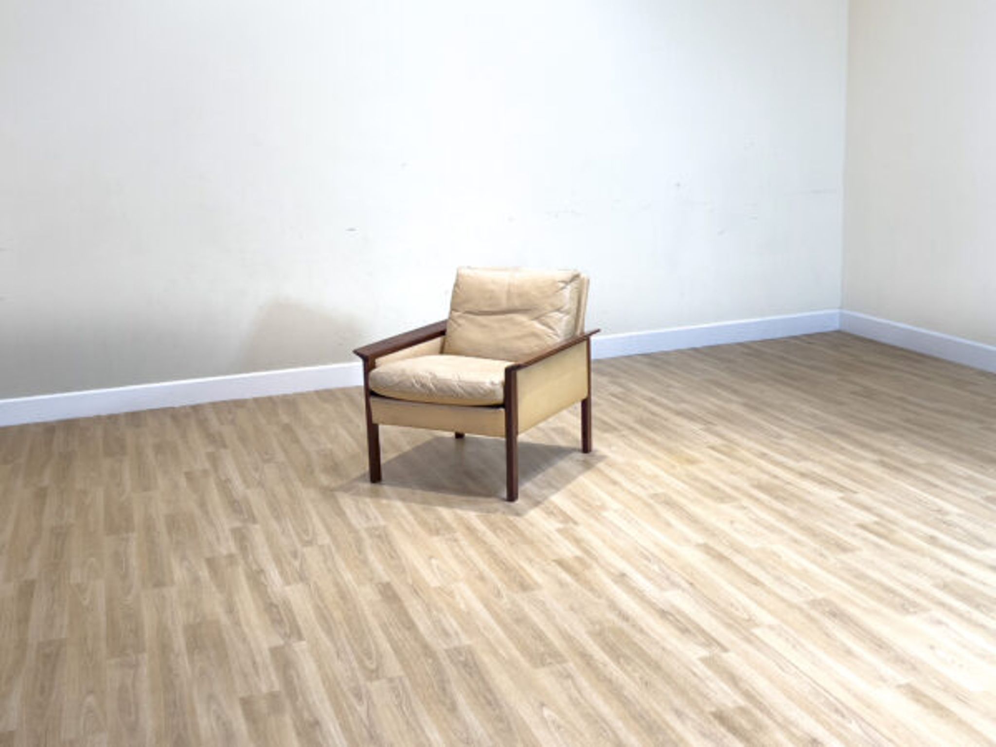Hans Olsen rosewood chaise longue