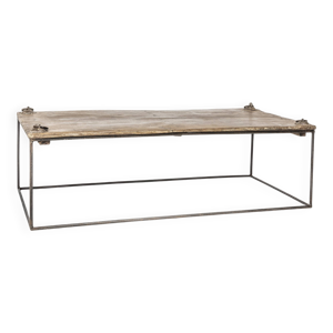 Table basse en teck vintage