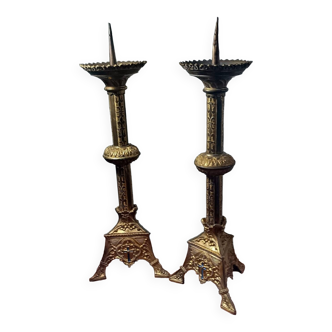 Magnificent church candle sticks