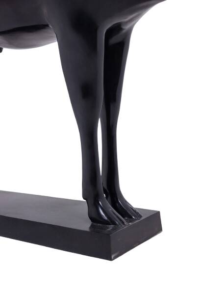 François Pompon. Deer, life-size bronze sculpture. 2006 edition