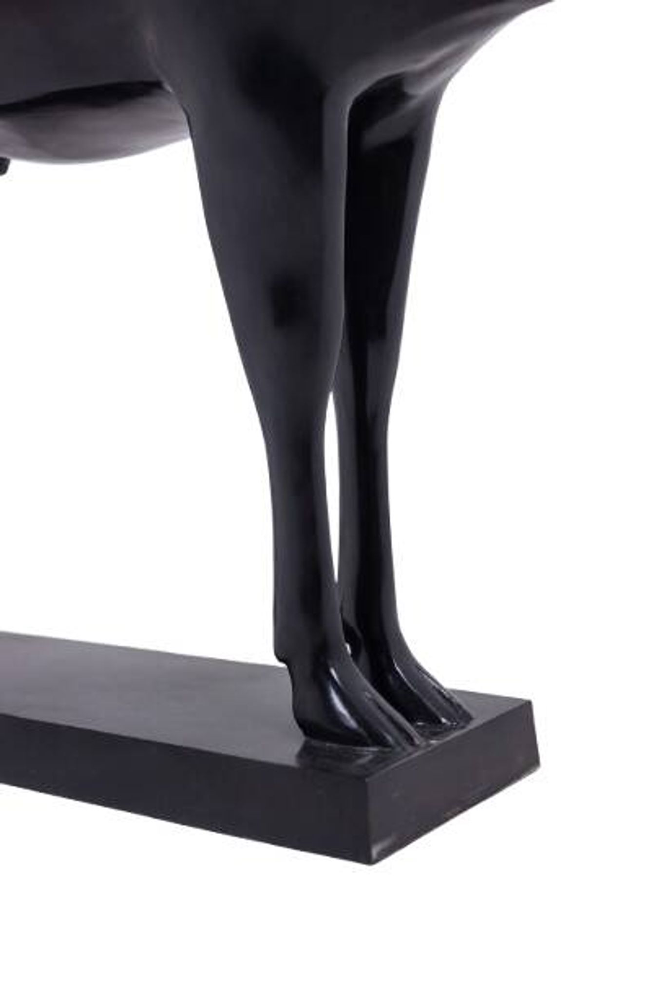 François Pompon. Deer, life-size bronze sculpture. 2006 edition