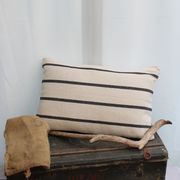 Striped cushion