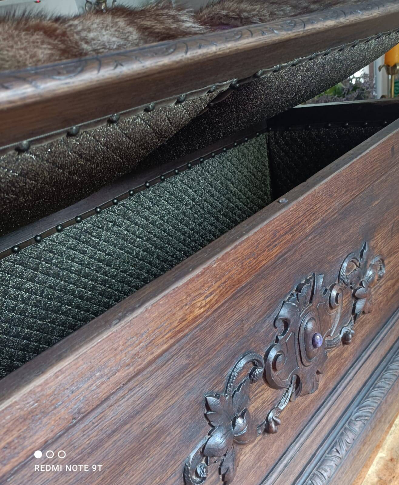 Large chest, early 20th century, art restoration