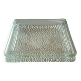 Vide-poche en pavé de verre