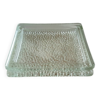 Vide-poche en pavé de verre