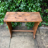 Wood bench