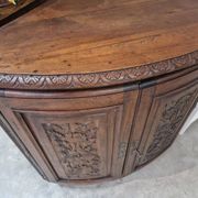 2 Louis XVI style corner cabinets