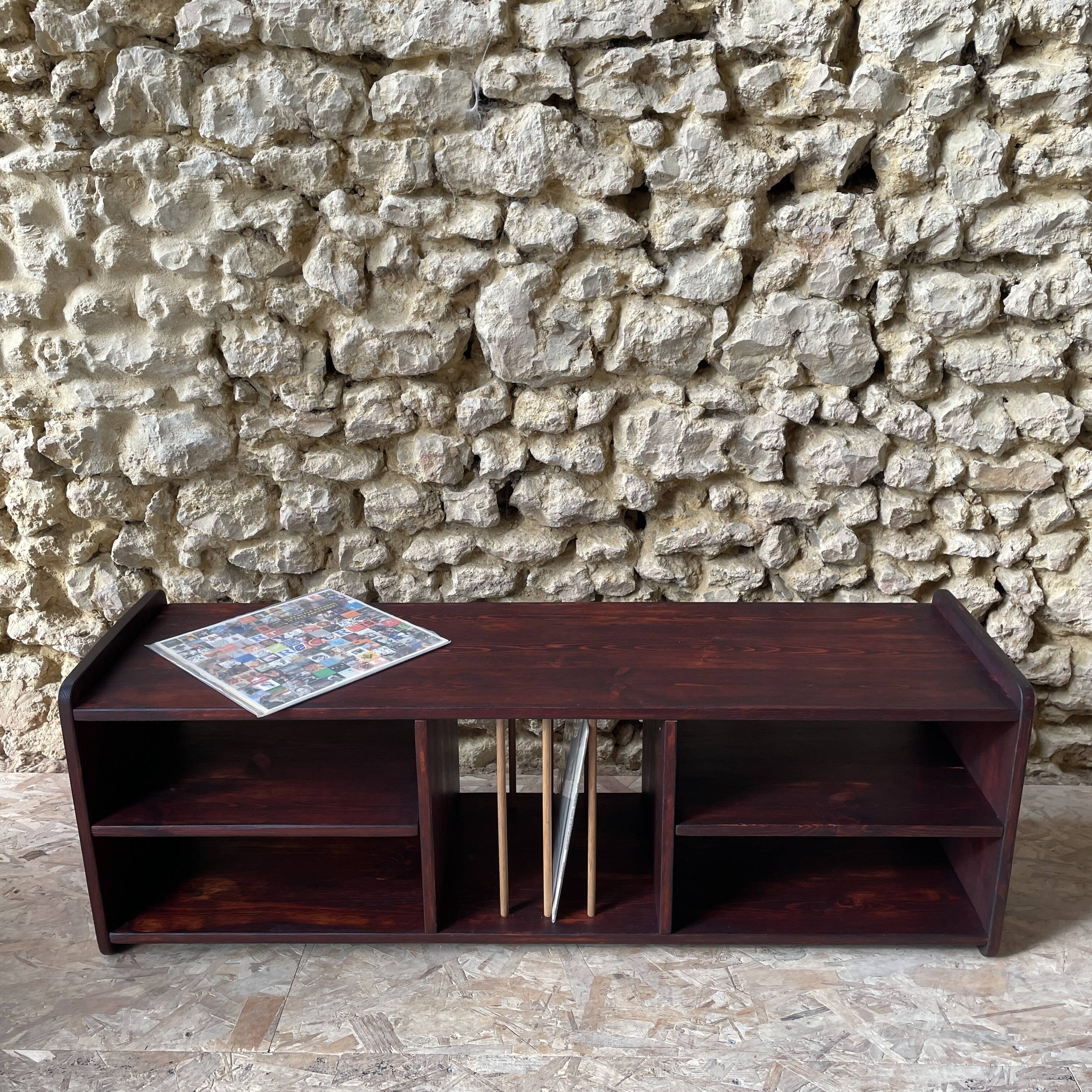 TV / Hi-Fi unit Habitat 90s – vinyl storage