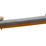 1960s Daybed / Recammiere in grey and yellow