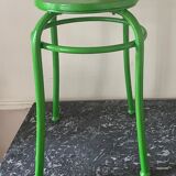 Metal and wood stool