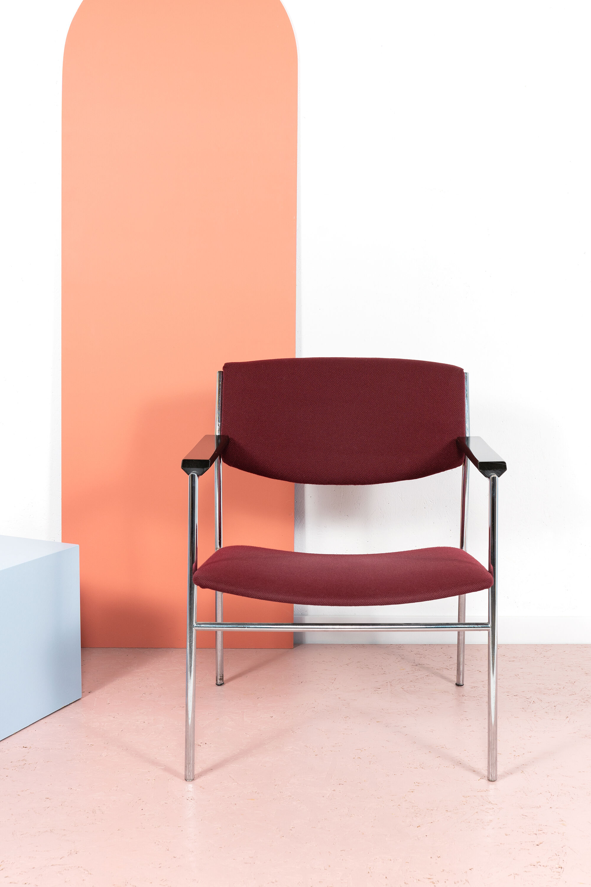 Fauteuil design vintage par Gijs van der Sluis
