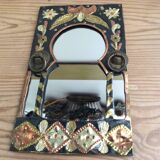 Brass mirror