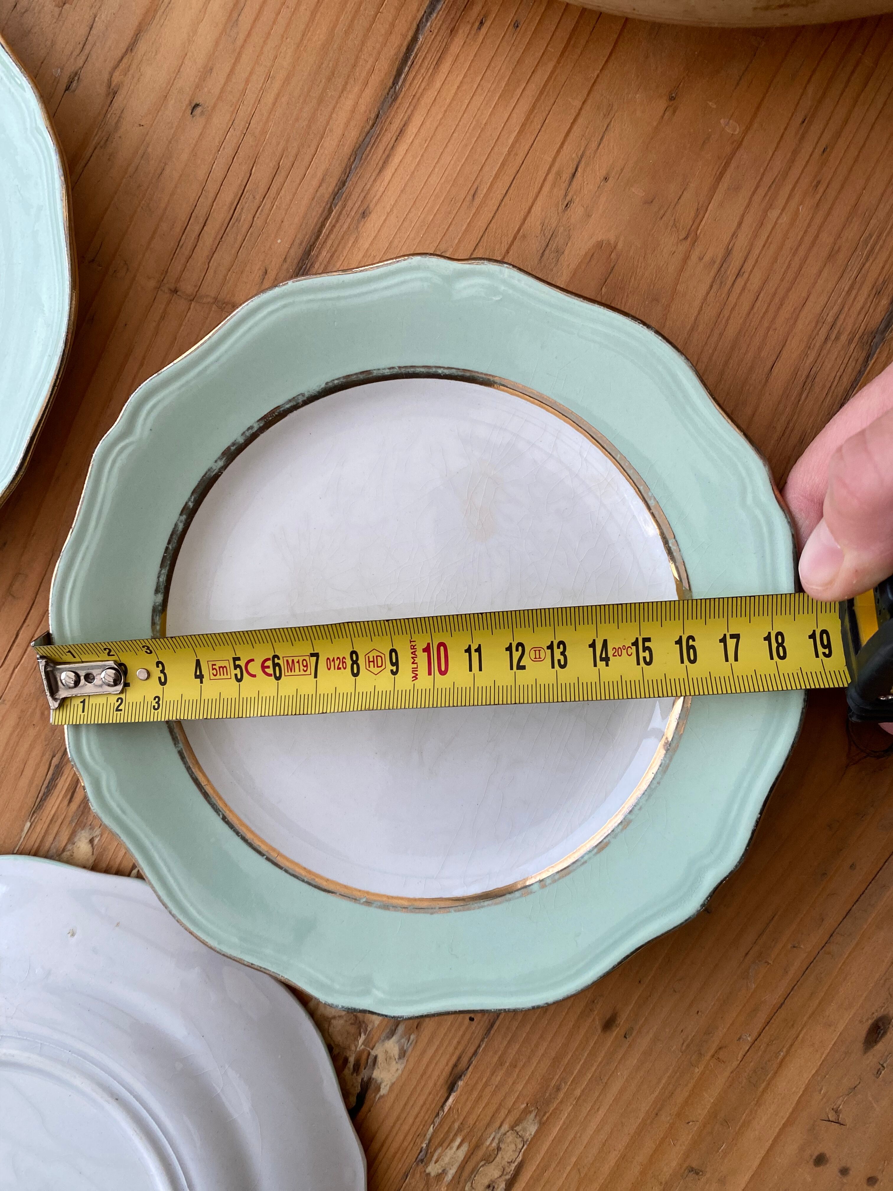 Dessert plates