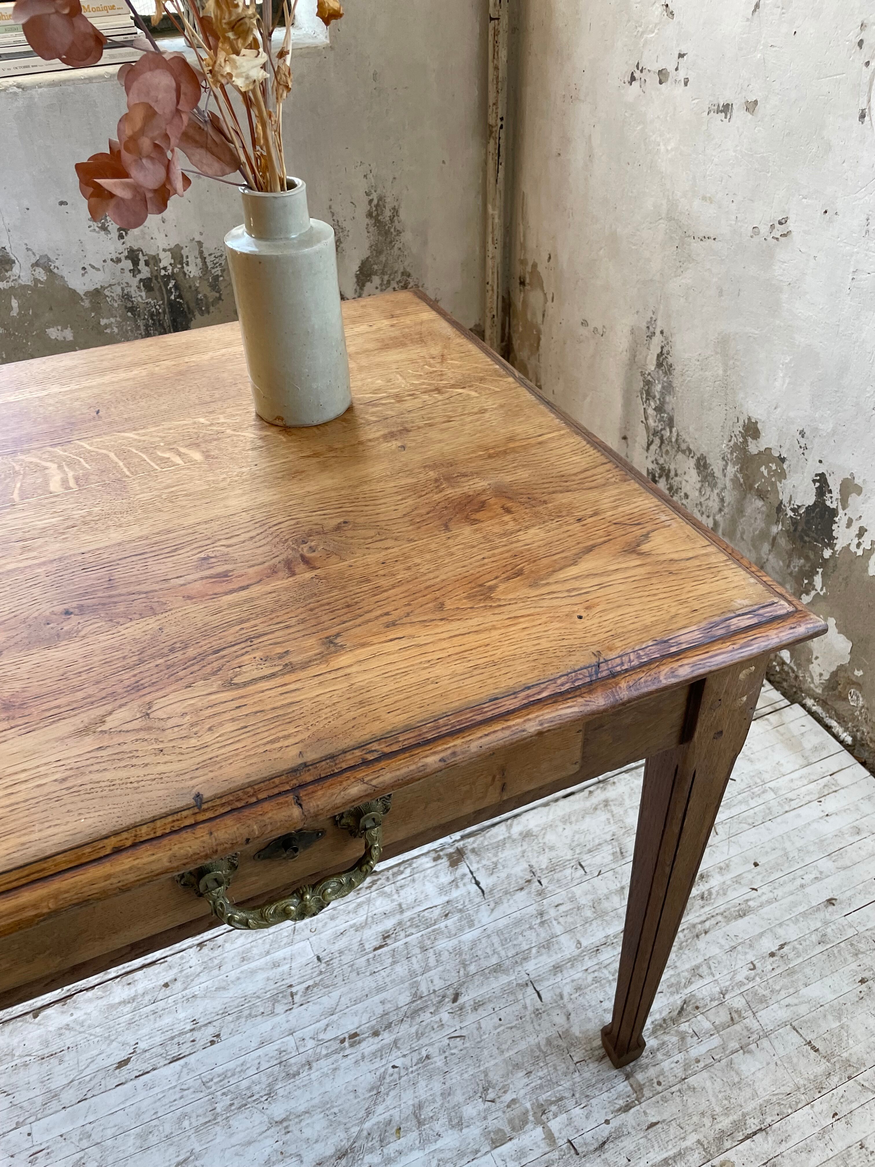 Oak desk 1900