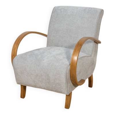 Fauteuil modèle 410 Jindřich Halabala pour Up Závody, années 1930