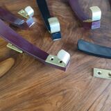 10 hooks, KM Austria, bakelite and brass