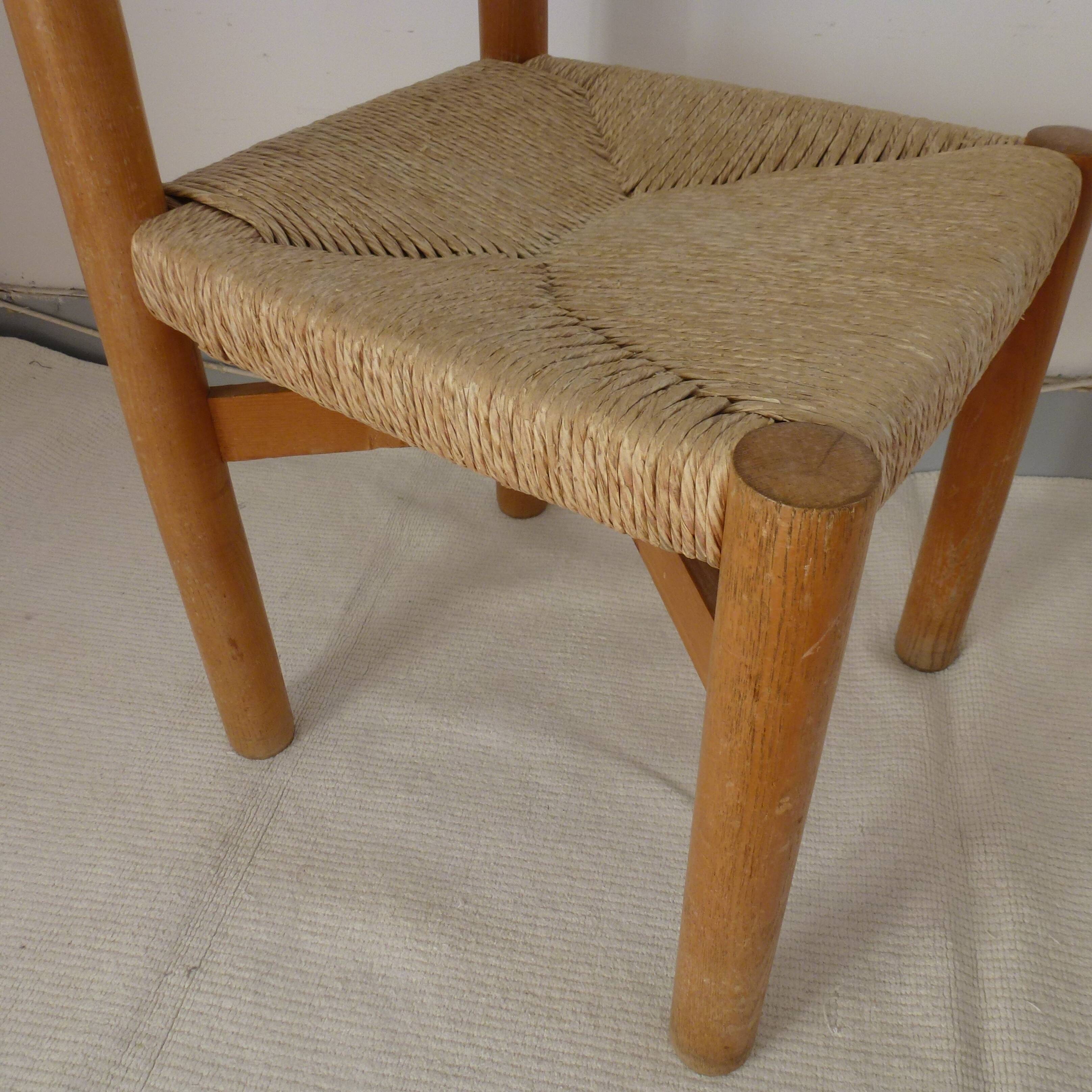 Chaise Méribel de Charlotte Perriand 1960
