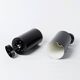 Black metal wall or ceiling lights, vintage 1950, Parscot, pipe spots.