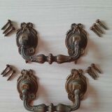Bronze handles XIXth