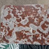 Art Deco buffet in walnut and marble