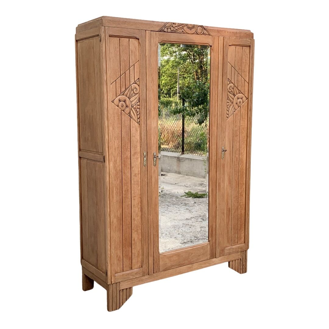 Parisian cabinet wood raw 1930
