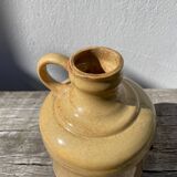 Vase cruche en terre cuite émaillée ancienne