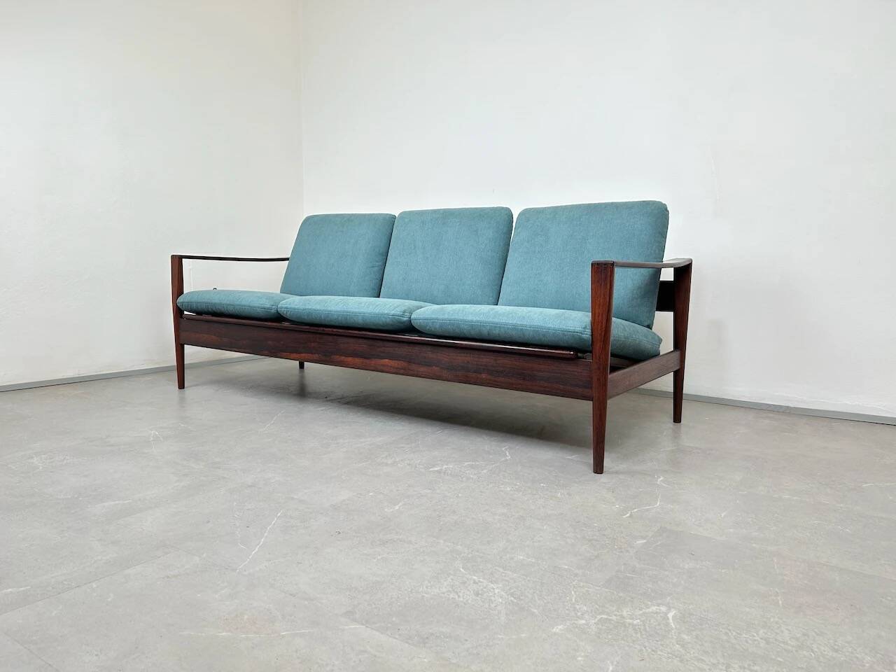 Brazilian Rosewood 3-Seating Sofa by Illum Wikkelsø