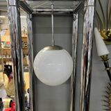 70's chrome design floor lamp shelf