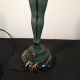 Art Deco lamp "Lueur" signed Max Le Verrier