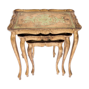 ensemble de trois tables