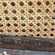 4 Thonet and Fischel bistro chairs