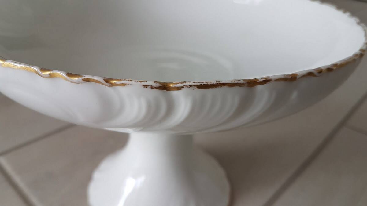 Limoge porcelain fruit bowl Gerard Dufraisseix Abbot - GDA