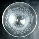Art-Deco vase in Baccarat crystal, Michelangélo model, engraved with arabesques and signed