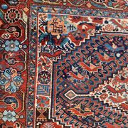Ancient persian ghashghai carpet 130x182 cm