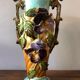 Duo of vases in ancient dabbling