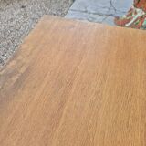 Vintage modernist design oak desk 1950s