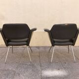 2 fauteuils par Joseph Andre Motte, Steiner, 1958