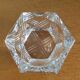 Vintage crystal ashtray Val St Lambert