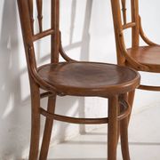 Antique Thonet bentwood chairs (circa 1920). Set of 4 pieces #14
