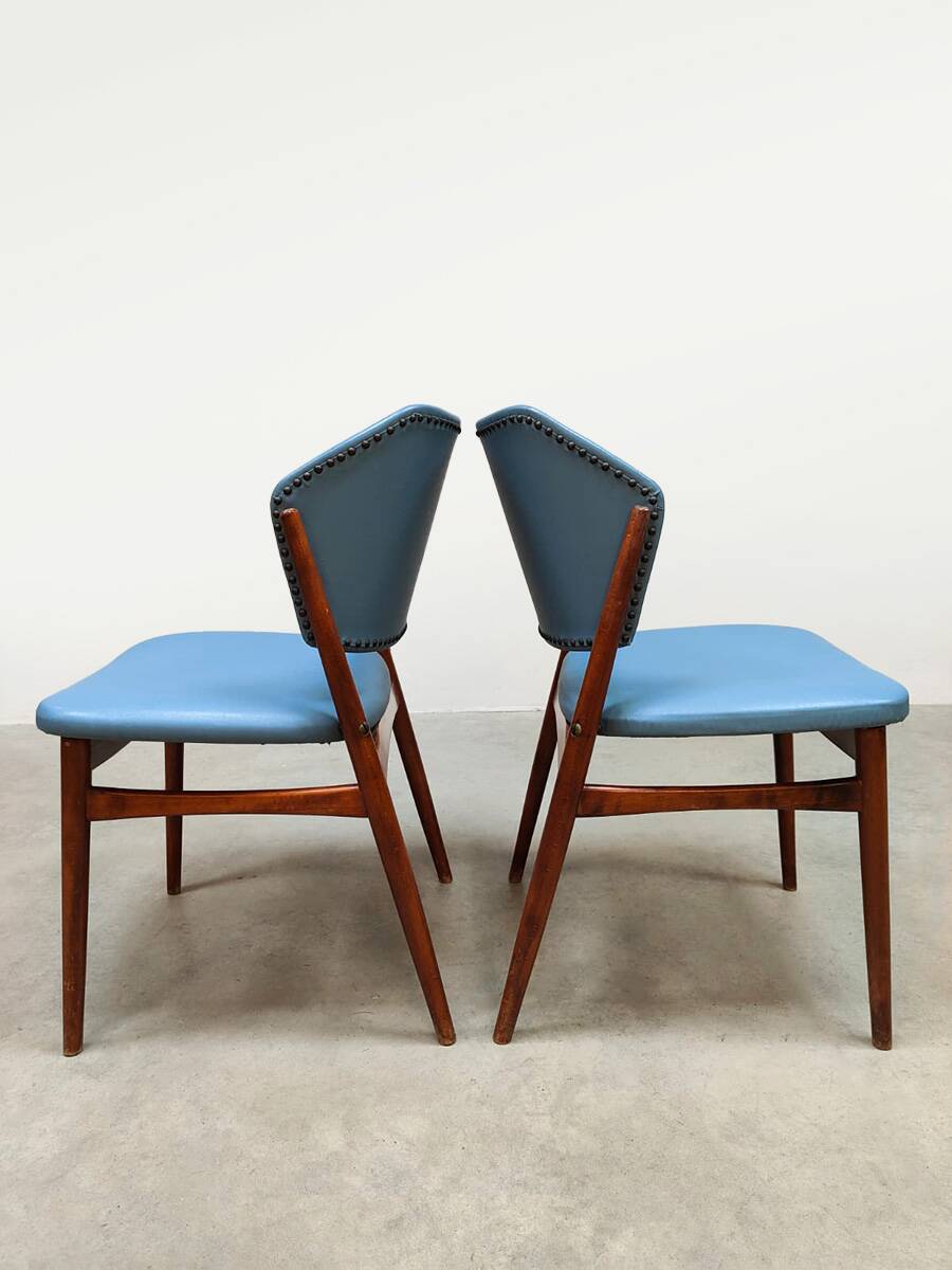 Chaises de salle à manger vintage des années 60