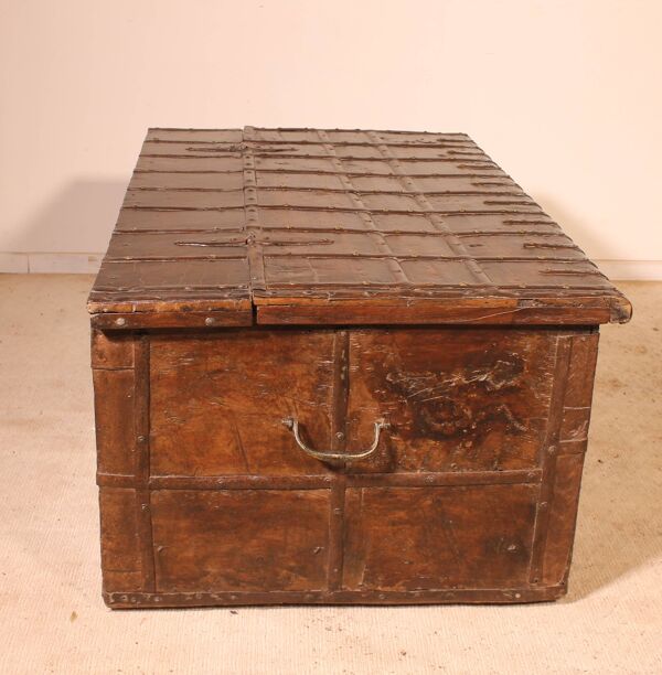Coffre Du Rajasthan/ Table Basse -19° Siècle-Inde