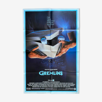 Affiche cinéma originale "Gremlins" Joe Dante 69x104cm 1984